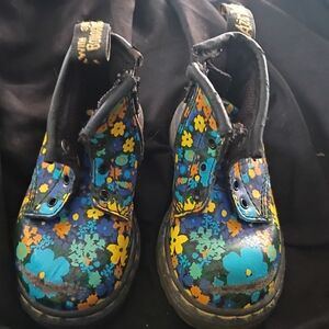Dr. Martens Kids Boots - Multicolor Floral